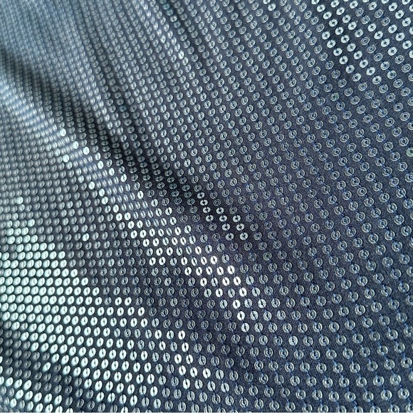 Bailey 44 Blue Sequin Mini Skirt Metallic Mermaidcore Party Festival Fashion XS - Picture 6 of 11